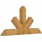 Ekena Millwork Saratoga Rough Sawn Timber Gable Bracket, Western Red Cedar, 60"W x 30"H x 4"D x 6"F, 12/12 Pitch GBW060X30X0406SAR00RWR - alternate 3